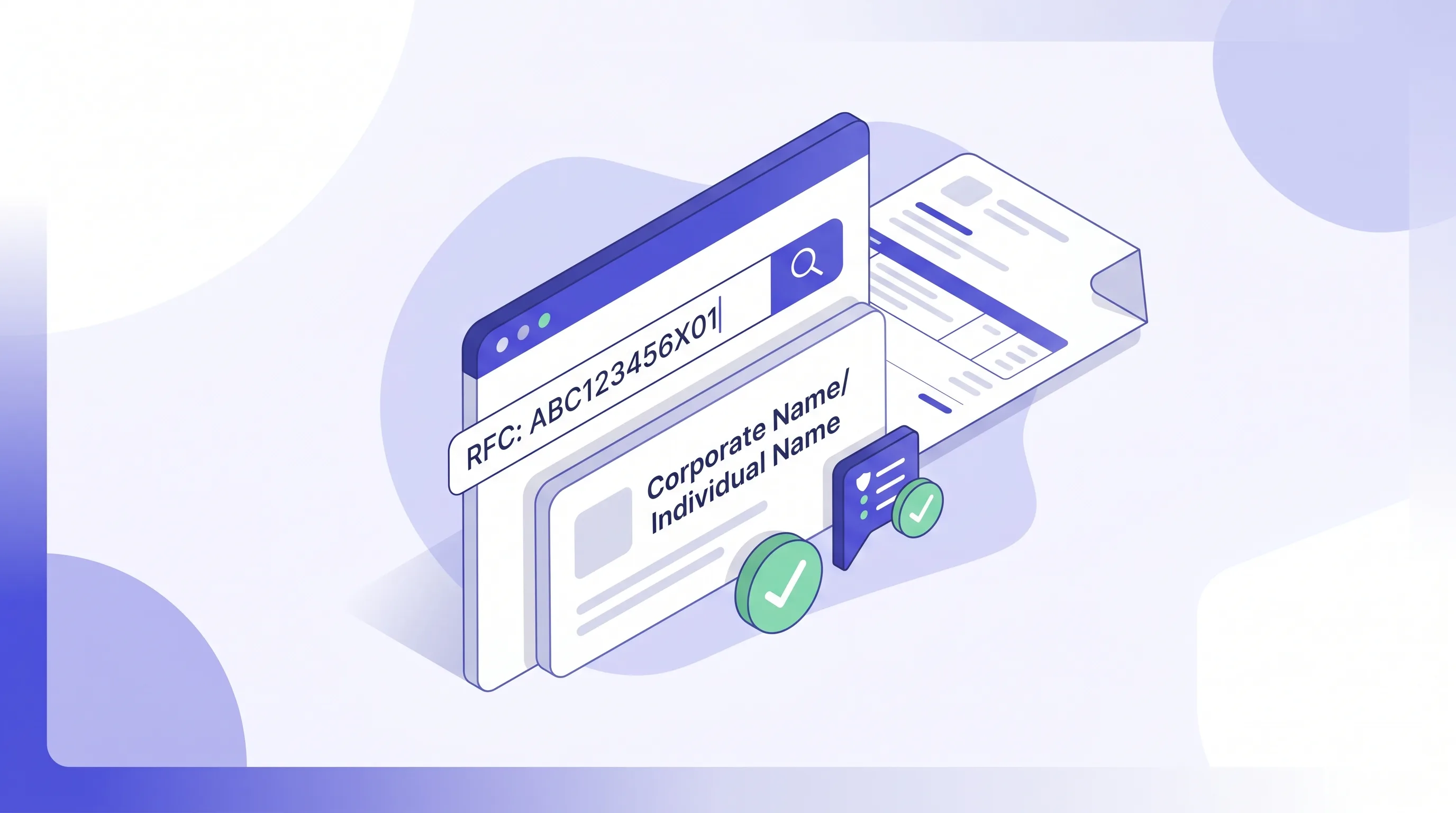 Búsqueda de contribuyente por RFC — formulario de consulta
